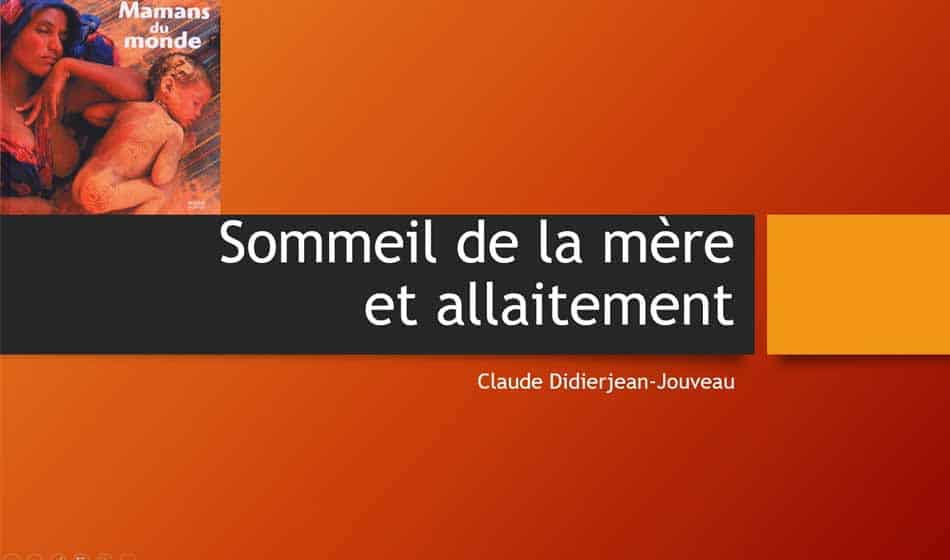 Allaitement et sommeil des mères