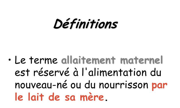 A comme… allaitement (histoire de définitions)