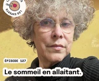 Un podcast sur le sommeil des bébés allaités et de leurs parents