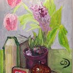 Des tulipes, des livres et une boîte (bis)
